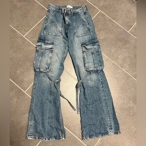 Zara cargo jeans